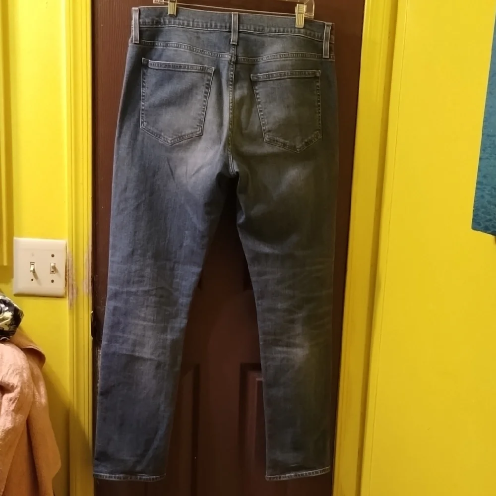 J. Crew Men's Dark Blue Slim Jeans